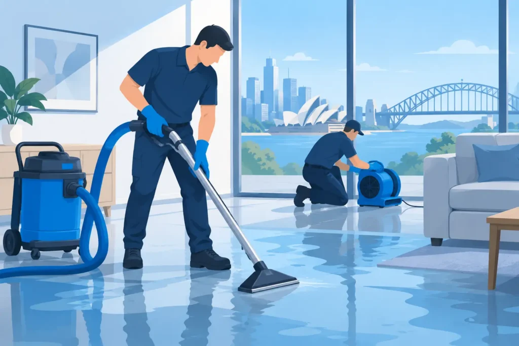 Emergency Water Extraction Sydney When Minutes Matter